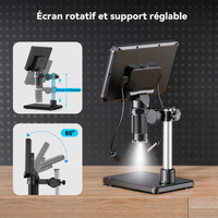 Microscope Industriel avec écran 1200X