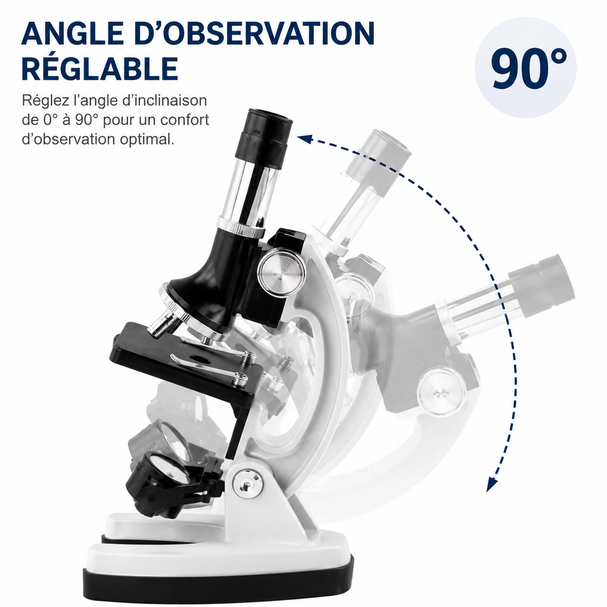 Microscope Educatif 100X-1200X