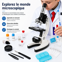 Microscope Educatif 100X-1200X