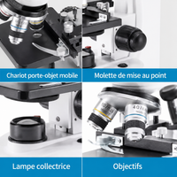 Microscope Binoculaire 2000x