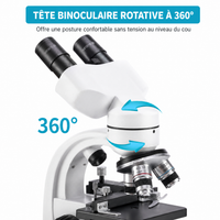 Microscope Binoculaire 2000x