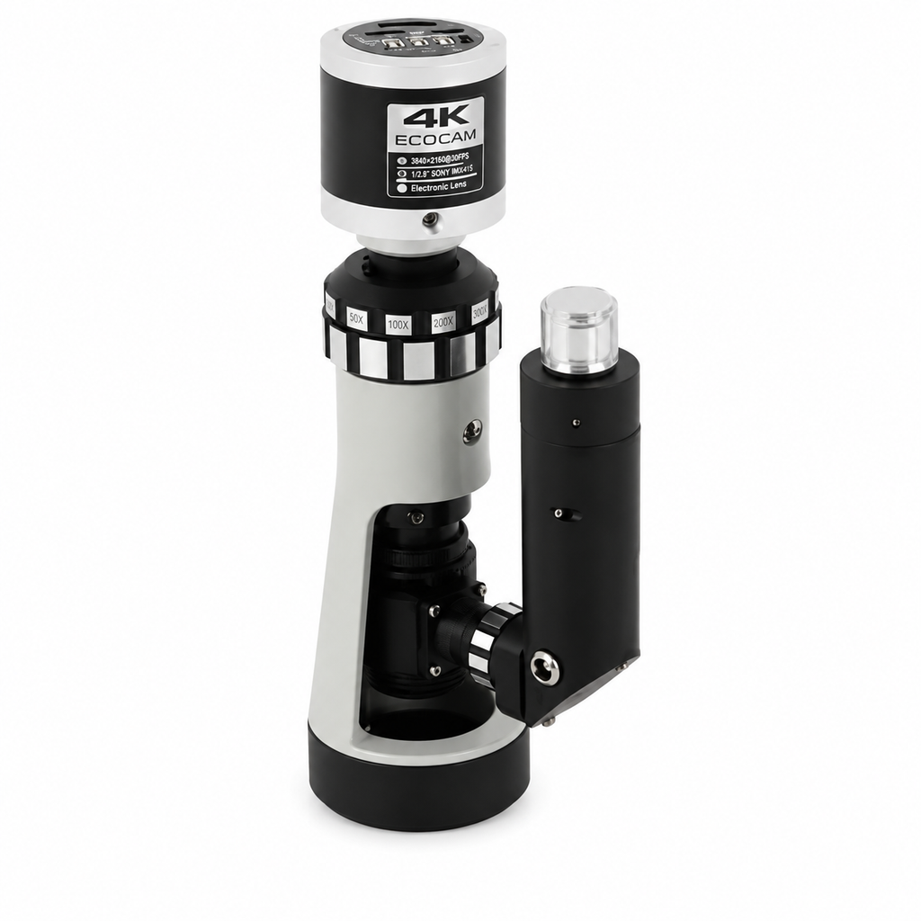Microscope Métallurgique portatif 100X-400X