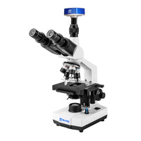 Microscope Biologique Trinoculaire 40x-1000x avec caméra 4K
